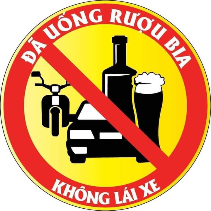 Đã uống rượu, bia thì không lái xe